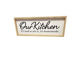 Kitchen Decor Wall Sign